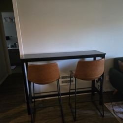 Dinning Table w/ Chairs - Bar Table w/ Bar Chairs