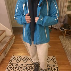 Reduced**** Turquoise  Ski Coat Size 8