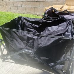 Brand New Folding Utility Wagon Cart – Portable Collapsible Wagon – $25