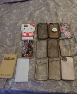 Cases and screen protectors !❗️CAPTION❗️