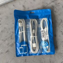 $6 for NEW iPhone Charger Cable Cords-6FT (3Pack)