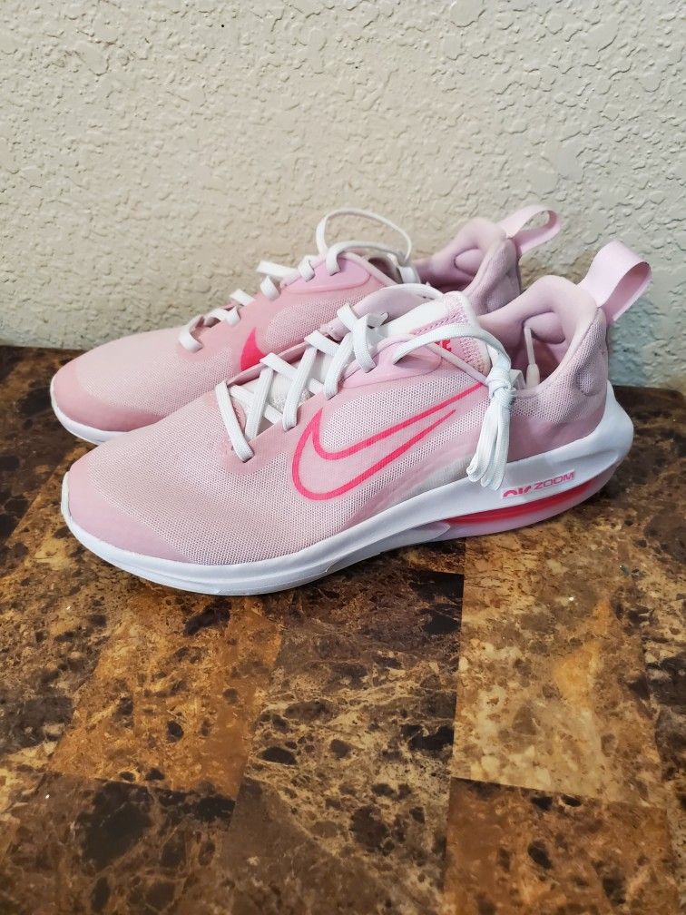 Nike Air Zoom Arcadia 2 GS DM8491-600 Running Shoes Pink Foam/Hyper Pink Size 6Y $75 Retail