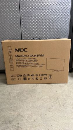 NEC 24" Business Monitor - 1920x1200 16:10 IPS Display