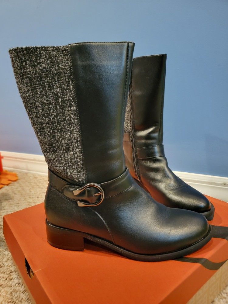Women's Mid Calf Boots - Size 7