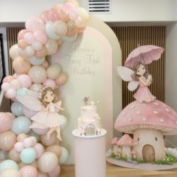 Fairy Themed Birthday Cutouts