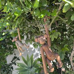 Vintage Mid Century Monkeys 