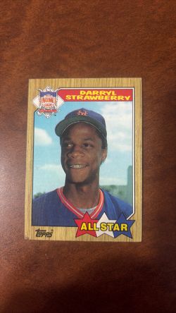 1987 Topps Darryl Strawberry
