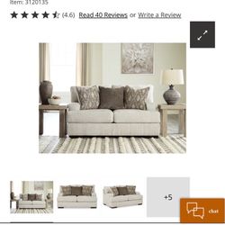 ✨ Beautiful Sofa Set with Coffee Table & Side Tables – Like New (1 Year Old)