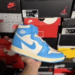 DS Jordan UNC Reimagined 1s size 10.5 
