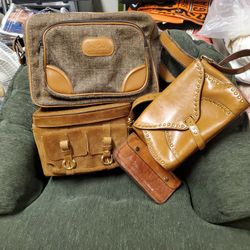 Vintage Leather Pierre Cardin