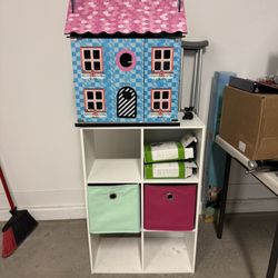Dollhouse And Cube Organizer 