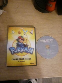 Pokemon 4 films collector movie set