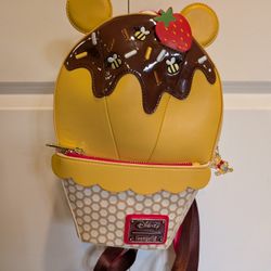 Loungefly Disney Exclusive Winnie The Pooh Ice Cream Backpack
