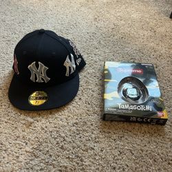 Supreme Hat And Tamagotchi 