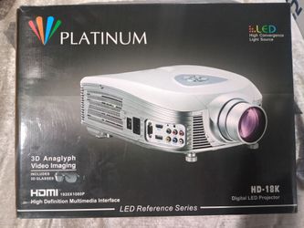 Platinum HD-18K 3D Digital LED Projector