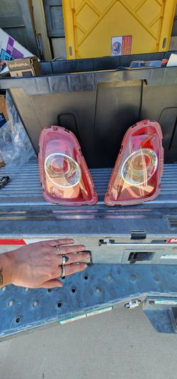 OEM 2011-2013 Mini Cooper R56 Tail Light Assemblies – Pair w/ Bulb Holders