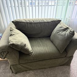 Green Couches ($100 Each) $300 For All