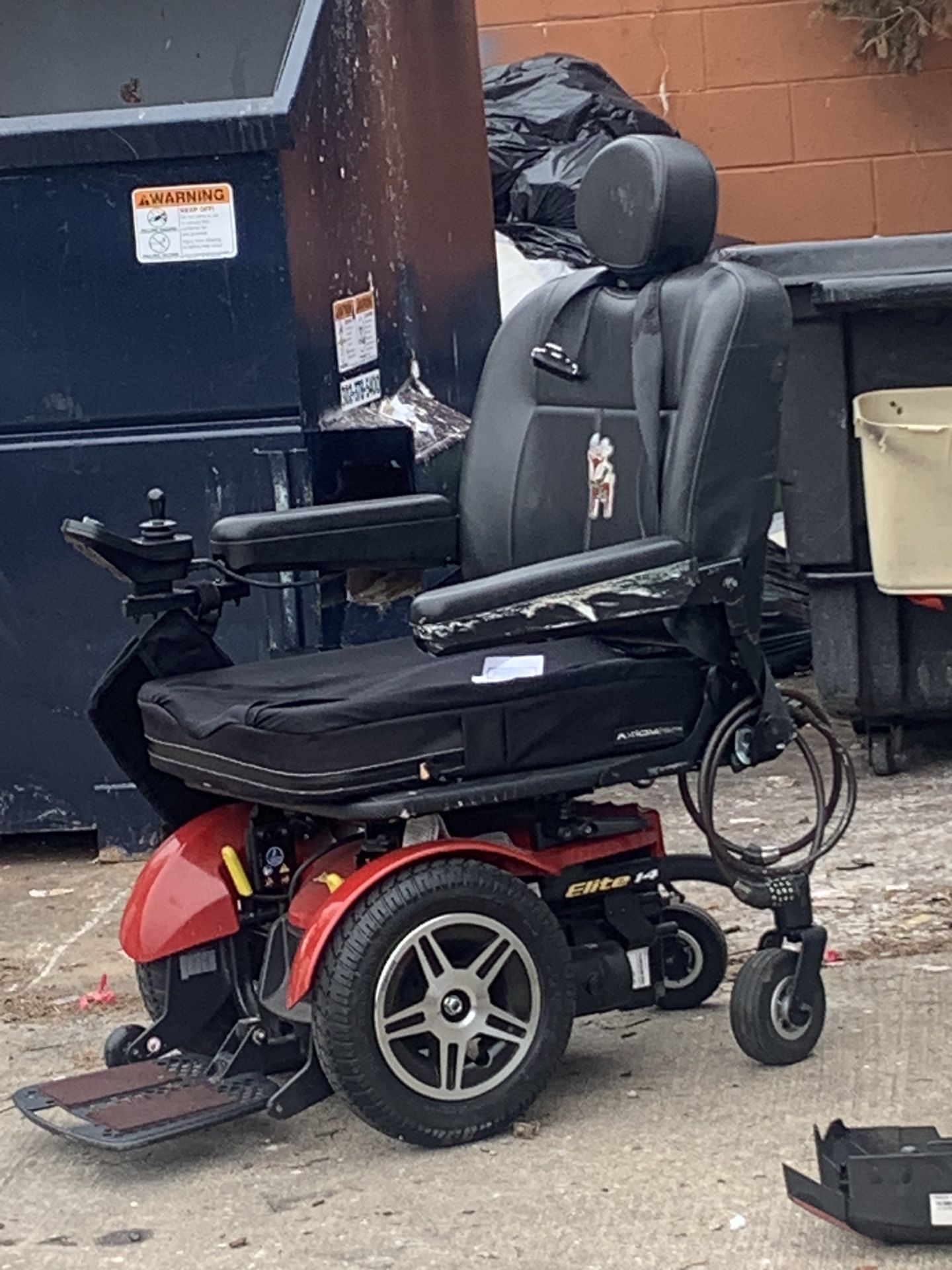 Pride Jazzy 600 Full Power Electric Wheelchair