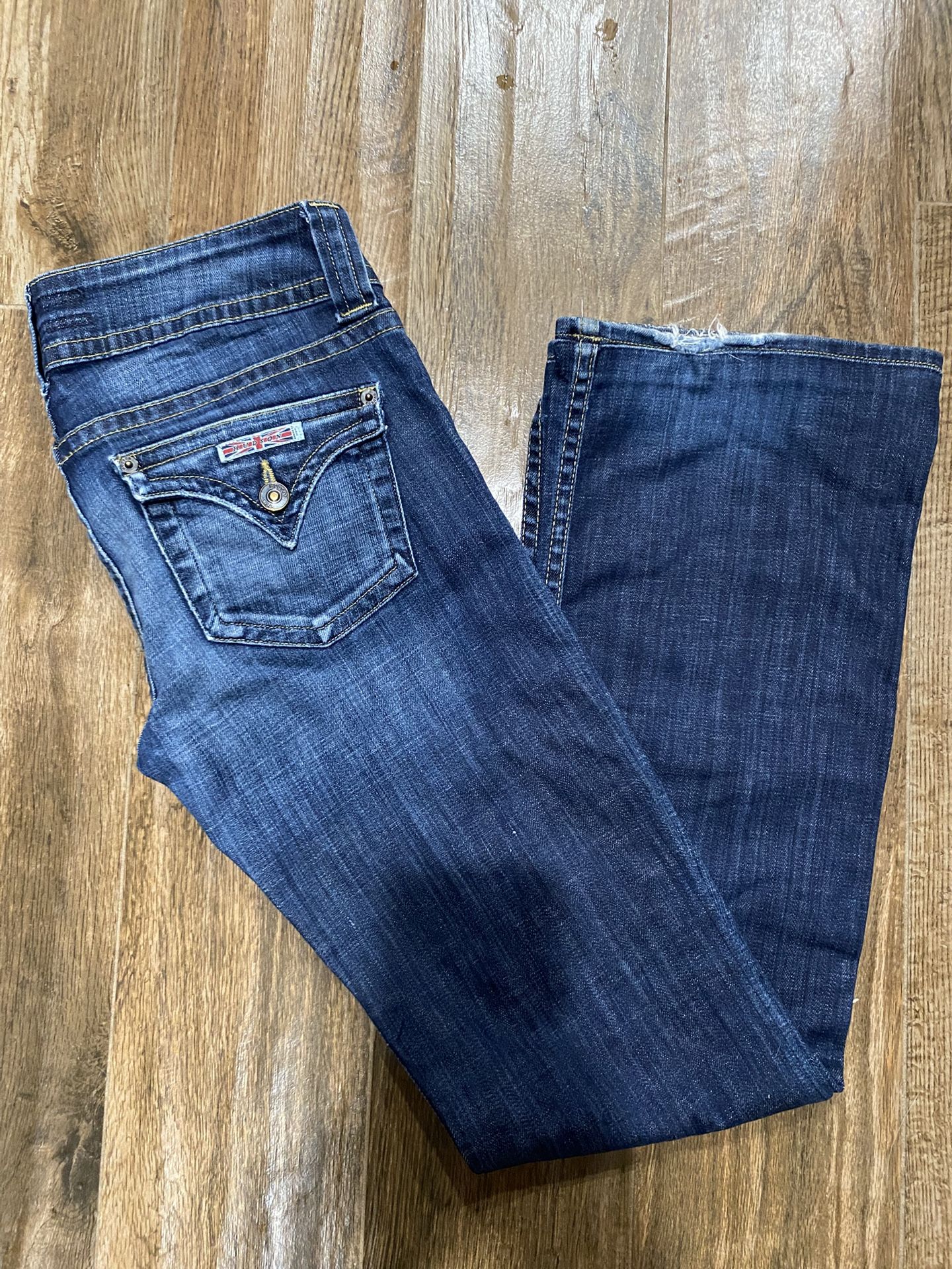 Hudson Blue Jeans Waist=28 inches Inseam 31 Inches