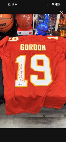 Kansas City Chiefs Josh Gordon signed Jersey