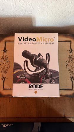 Rode VideoMicro Compact On Camera Microphone