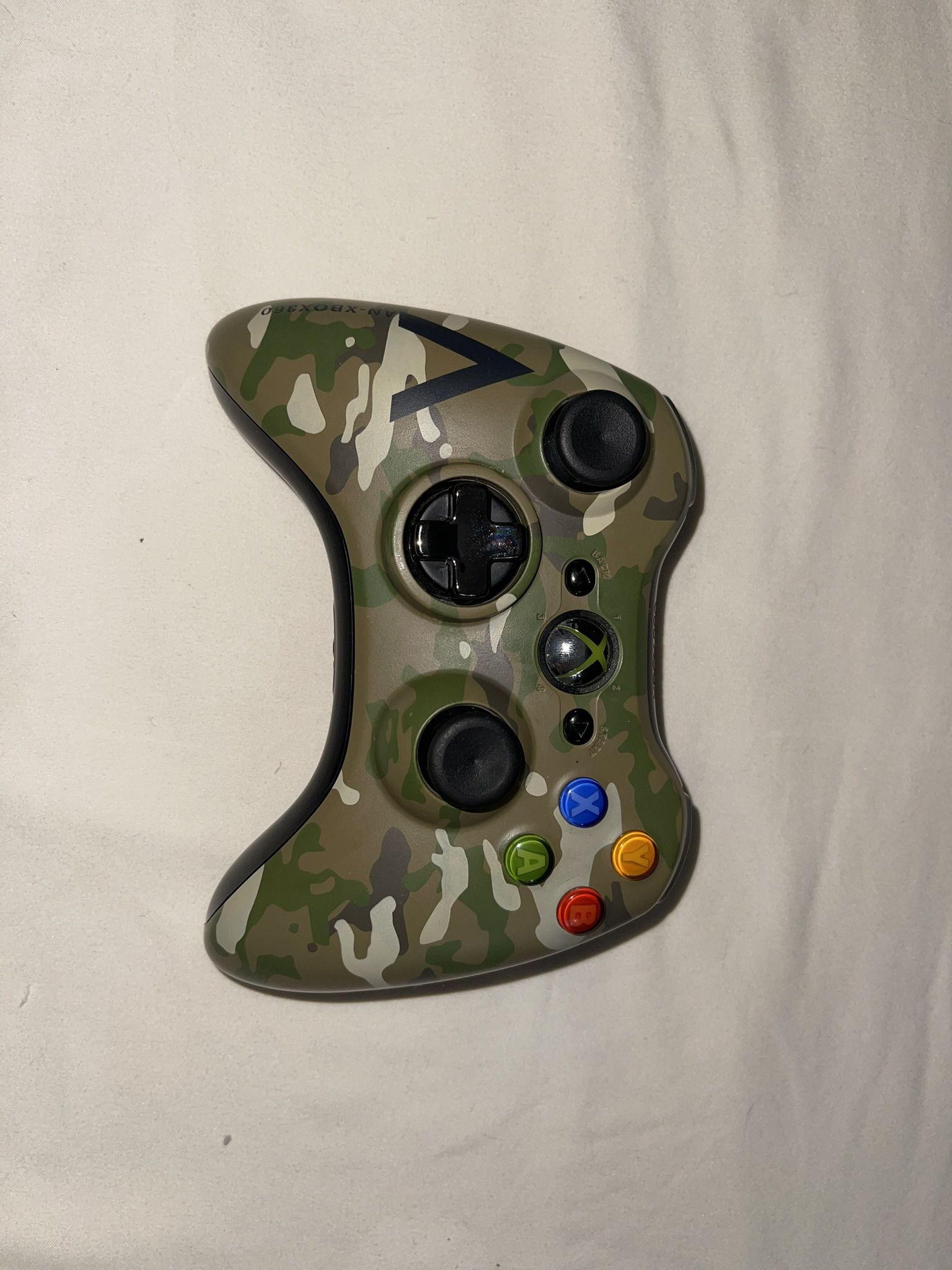 Xbox 360 OEM Wireless Controller Halo Special Edition Camouflage Tested Works