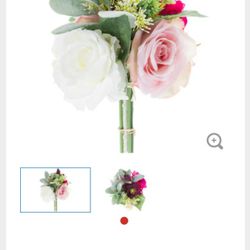 Pink,white And Purple Bouquet