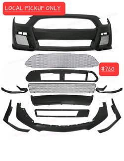 ➿️ For Ford Mustang 2015-2017 GT500 Style Facelift Front Bumper Grille Kit #760