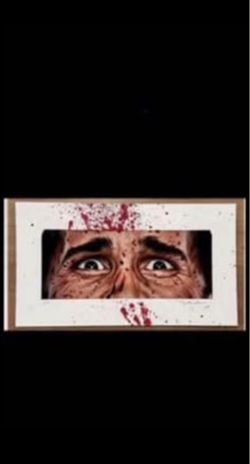 Jason Edmiston EWAF Patrick Bateman American Psycho Eyes Without A Face