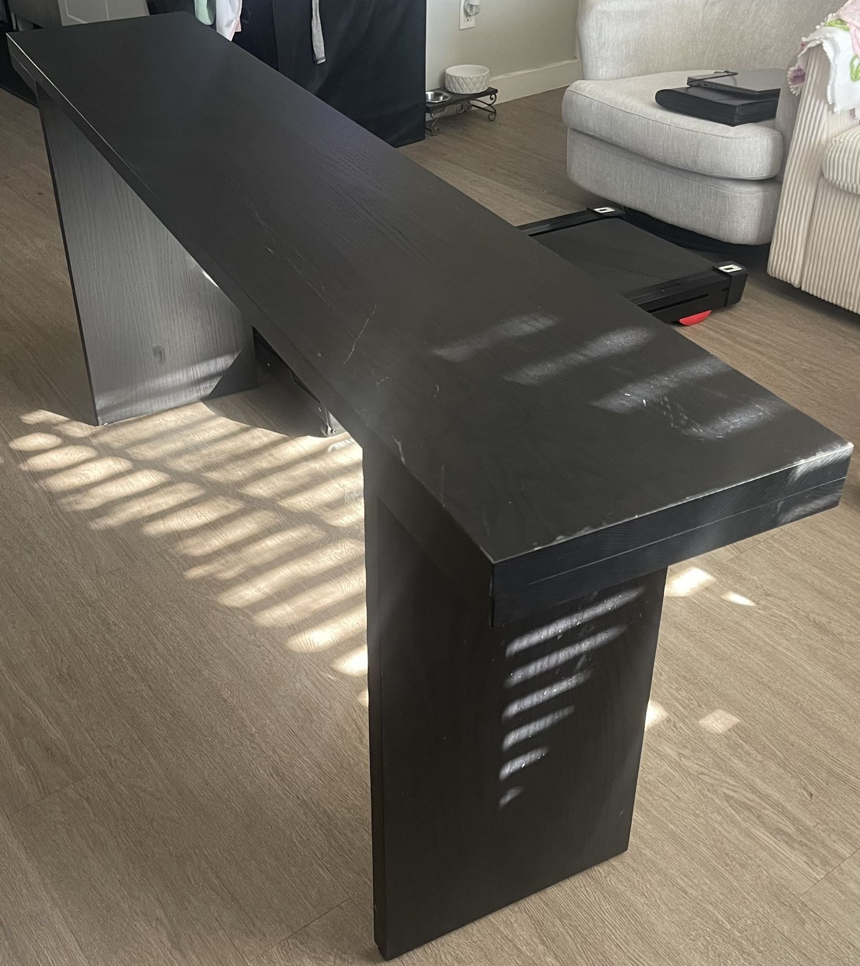 Black Console Table