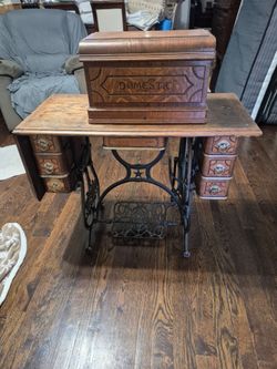 Antique sewing machine