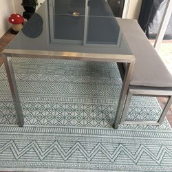 Crate & Barrel Outdoor Dining Table