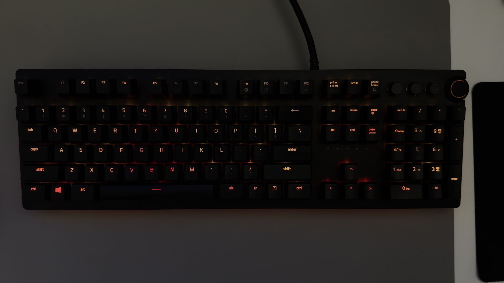 Razer Huntsman Elite RGB Optical Gaming Keyboard – Fast Switches + Media Dial
