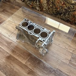 Engine block coffee table