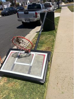 Free basketball hoop