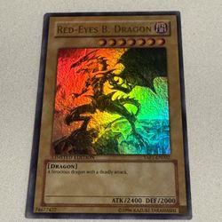 Yugioh Card Red Eyes B. Dragon