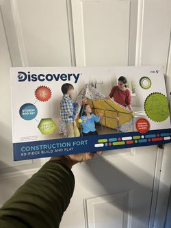 New Construction Fort For Kids. Fun To Build.$30 Or Best Reasonable Offer 