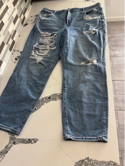 American eagle stretch mom jeans size 20