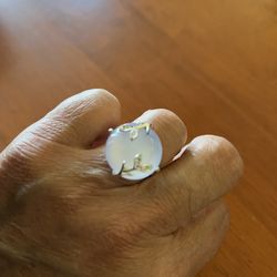 Moonstone Ring In Size 6-7