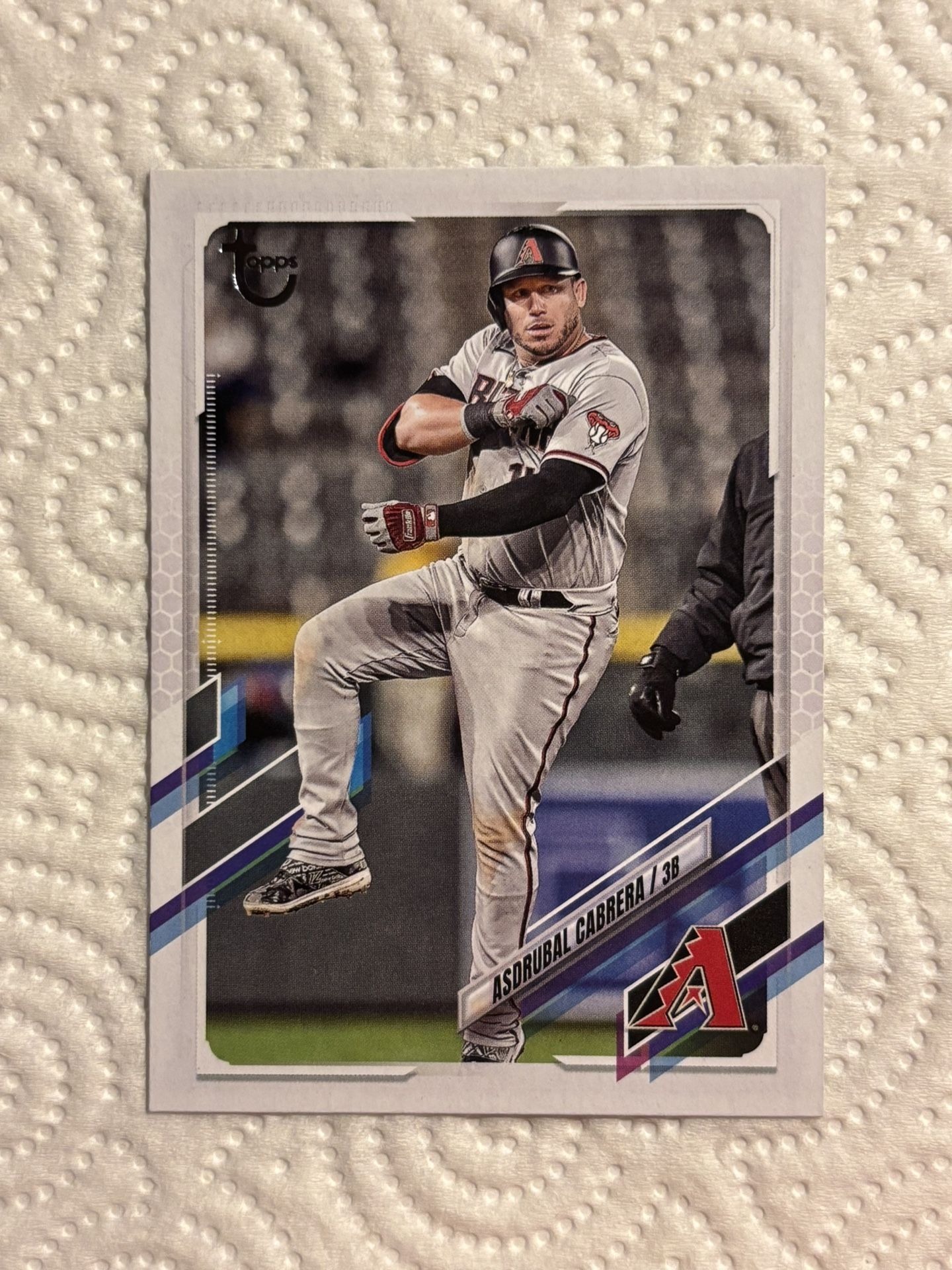 2021 Topps Update Series Asdrubal Cabrera Vintage Stock Baseball Card
