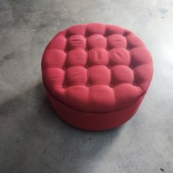 Red Ottoman