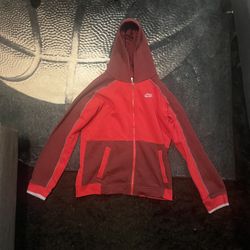 Red Nike Hoodie 