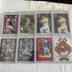 Lot Of 8 Baseball Cards