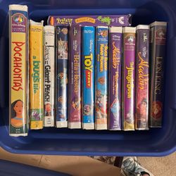 VHS Disney Movies