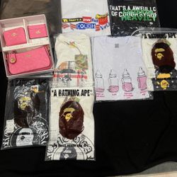 Bape,aloc,essentials,coach 