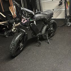 Ouxi V8 E-bike 48volt 45 Miles If Range 35 Mph