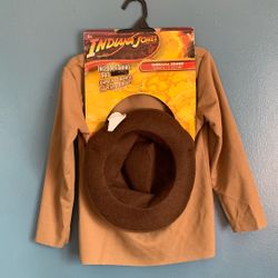 HALLOWEEN INDIANA JONES KIDS SIZE COSTUME