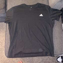 ADIDAS BLACK LOGO SHIRT