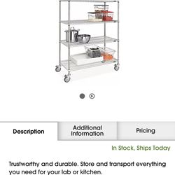 Industrial Wire Shelves
