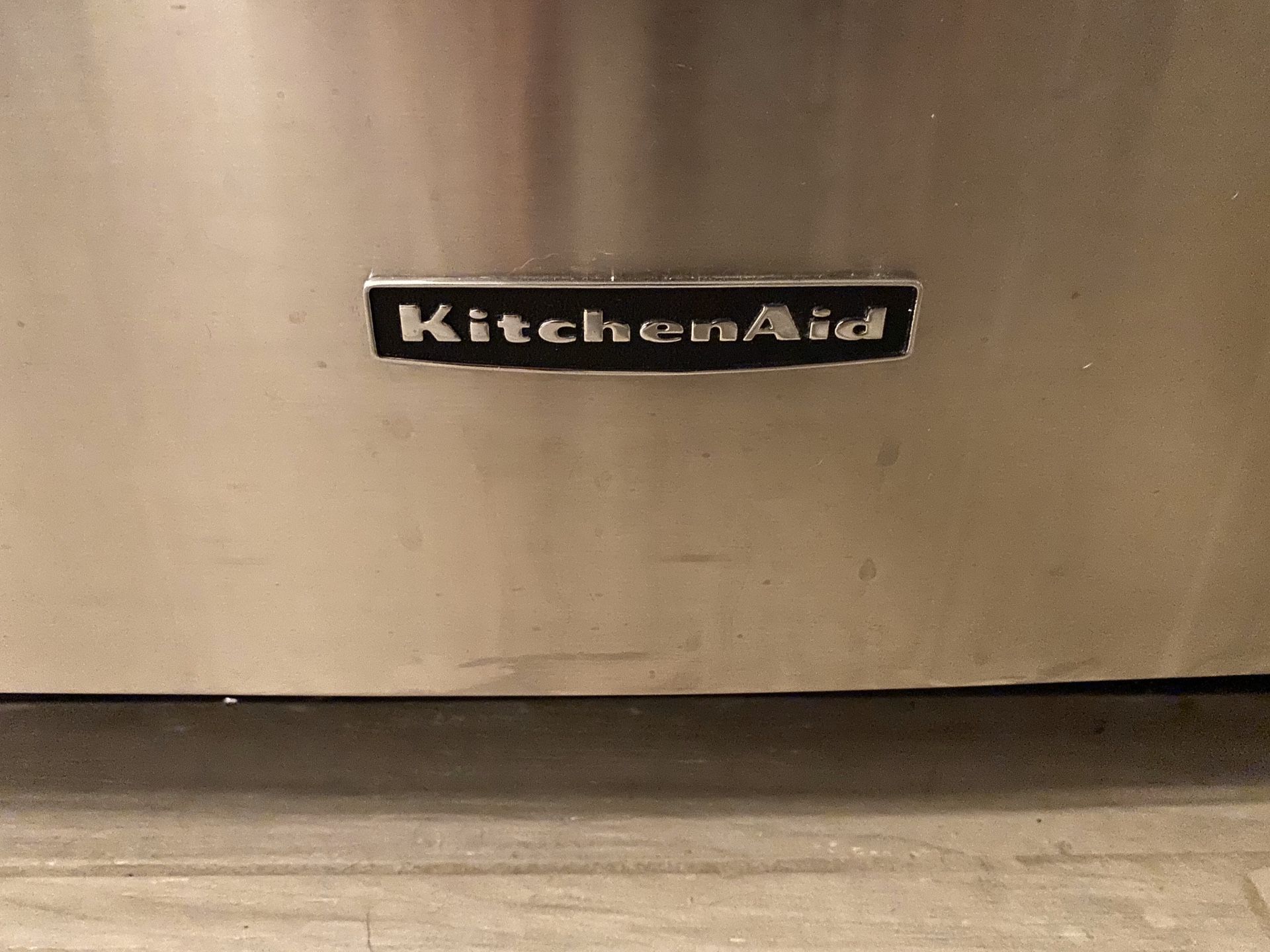 KitchenAid Dishwasher stainless steel